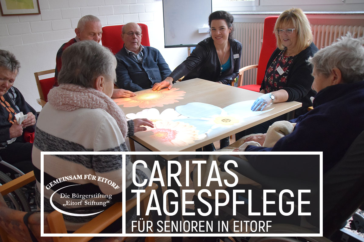 Eitorf Stiftung unterstützt die Caritas-Tagespflege für Senioren in Eitorf