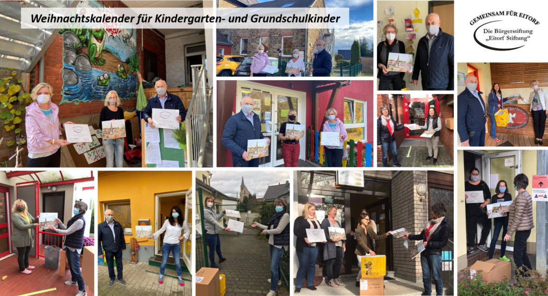 Adventskalender für die Kindergärten und Grundschulen von der Eitorf Stiftung